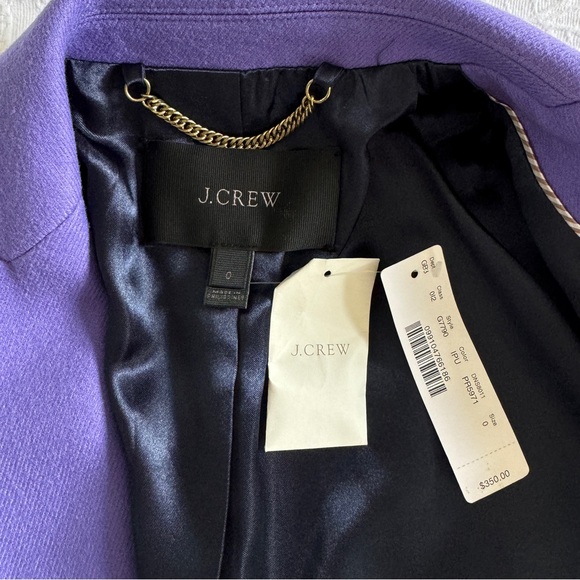 J. Crew Parke Topcoat in Icy Purple - Picture 4 of 10